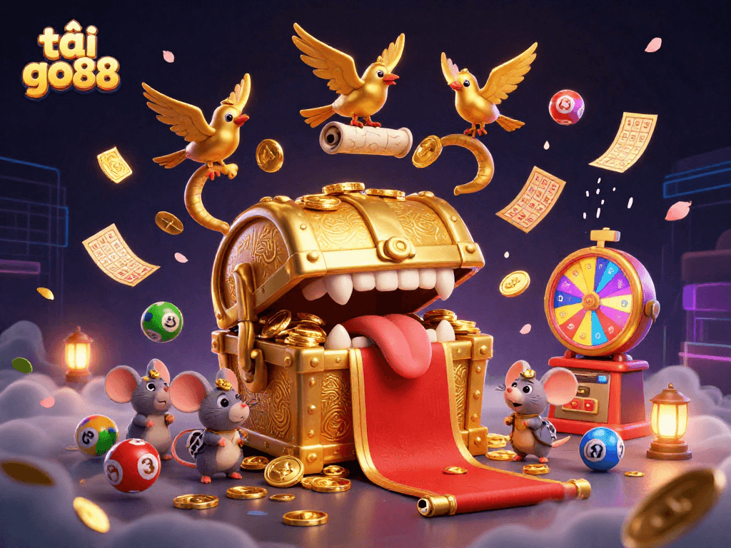 Engage with the vibrant world of tải go88, where adventurer mice seek riches amidst colorful lottery elements.