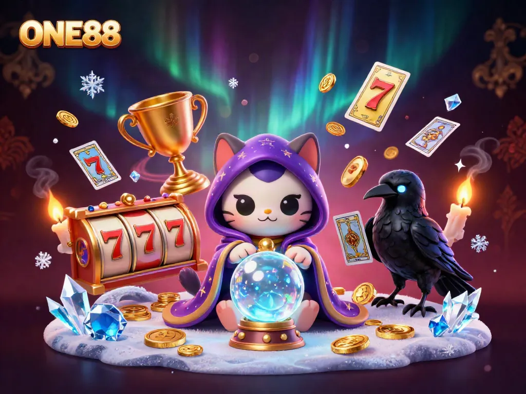 Engage with ONE88's vibrant slots and mystical characters in a thrilling casino experience.