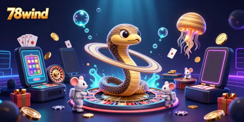 Experience thrilling bets at 78wind with unique roulette-style gameplay and cosmic elements.