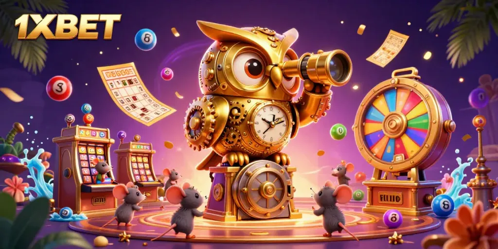 Experience thrilling gameplay at 1XBET with colorful, dynamic lottery elements and gaming excitement