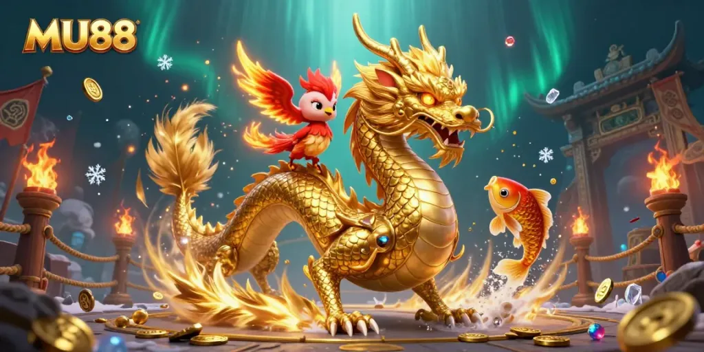 Experience thrilling wins at MU88 with dynamic games featuring golden dragons and shimmering prizes.