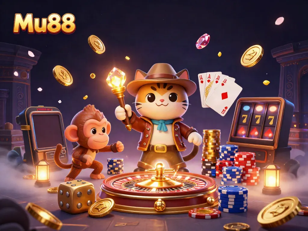 Experience the excitement of Mu88 with immersive casino adventures and vibrant characters.
