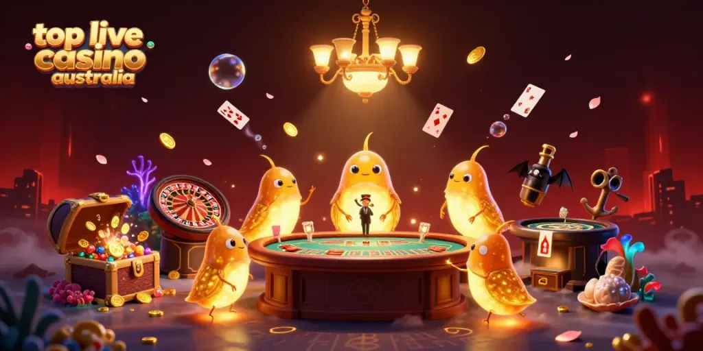 Join the excitement at the top live casino Australia illuminated by glowworms and vibrant games.