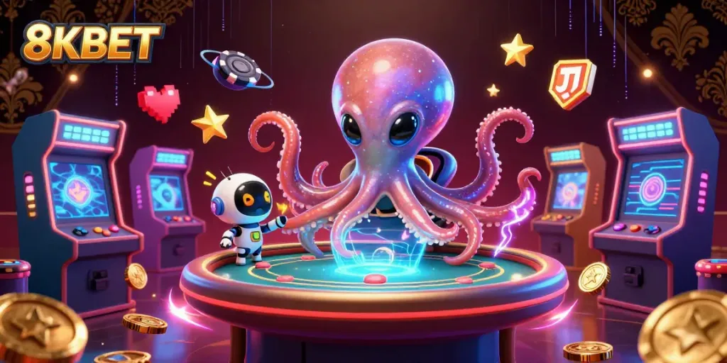 8KBET offers thrilling gaming with vibrant visuals and action-packed scenes.